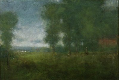 Rand van het bos, ca. 1890 door George Jnr. Inness