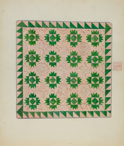 Patchwork Deken door George Loughridge