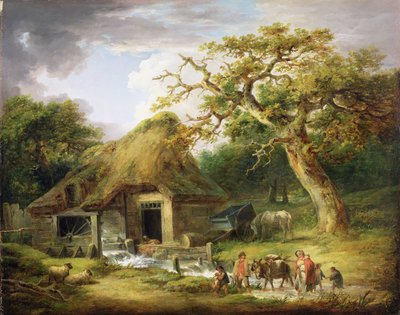 De Oude Watermolen door George Morland