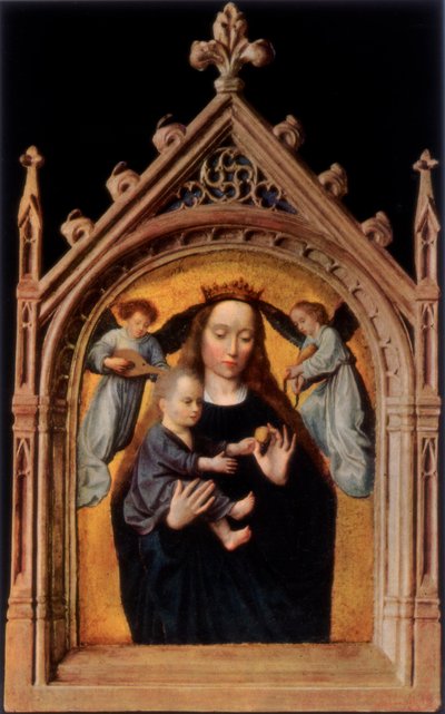 De Madonna en Kind, 1927 door Gerard David