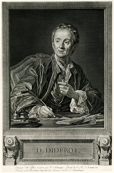 Denis Diderot door German School