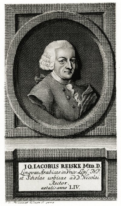 Johannes Jakob Reiske door German School