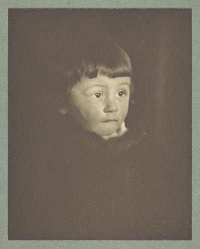 Portret van een Jongen door Gertrude Käsebier