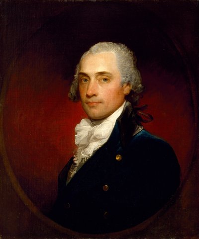 Portret van John Vaughan, c.1795 door Gilbert Stuart