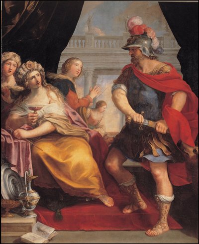 Ulysses en Circe, ca. 1650-1660 door Giovanni Andrea Sirani