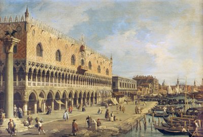 De Riva degli Schiavoni, Venetië door Giovanni Antonio Canal