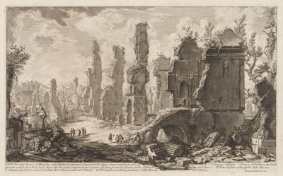 Antiquiteiten van Rome: De Via Appia door Giovanni Battista Piranesi