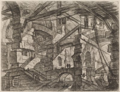 De gotische boog door Giovanni Battista Piranesi