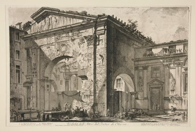 Veduta dell door Giovanni Battista Piranesi