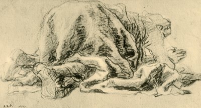 Man in gebed, 1765-1770 door Giovanni Battista Tiepolo