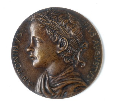 Medaille met afbeelding van Antonino Pio: recto door Giovanni Boldù