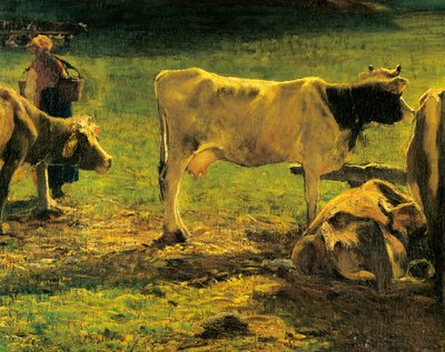 Italië, Rome, Alla Stanga door Giovanni Segantini