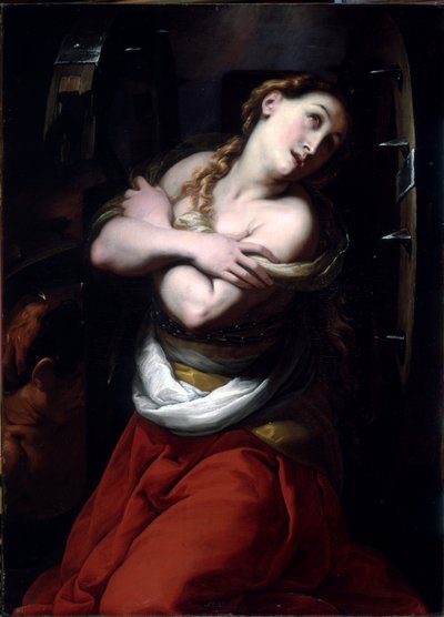 St. Catharina door Giulio Cesare Procaccini