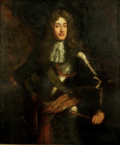 Portret van koning James II door Godfrey Kneller