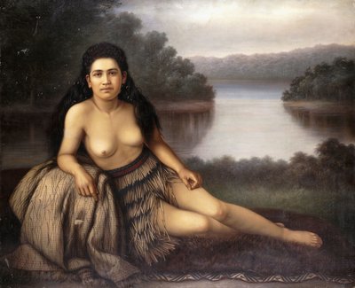 Hinemoa, 1899 door Gottfried Lindauer