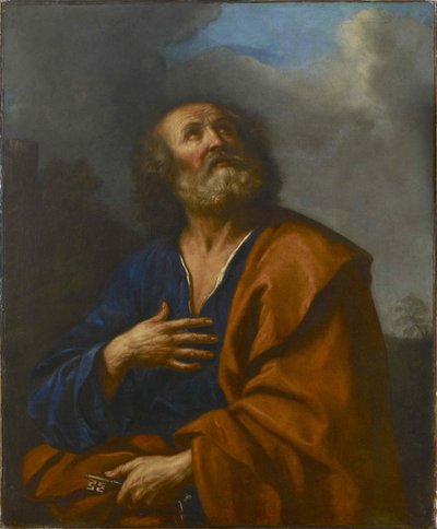 Petrus de Apostel door Guercino