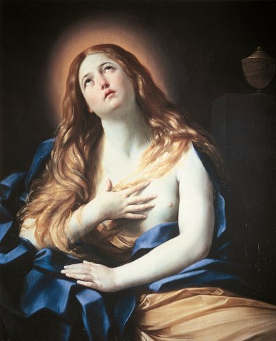 Magdalena, door Guido Reni (1575-1642) door Guido Reni