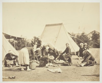 Zonder titel [Zouaven], 1857 door Gustave Le Gray