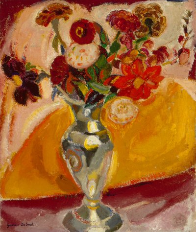 Vaas met Bloemen door Gustave de Smet