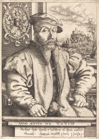 Georg Roggenbach door Hanns Lautensack