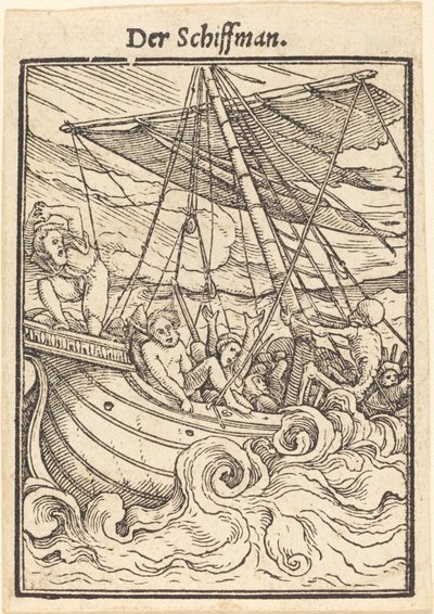 De Schipper door Hans Holbein der Jüngere