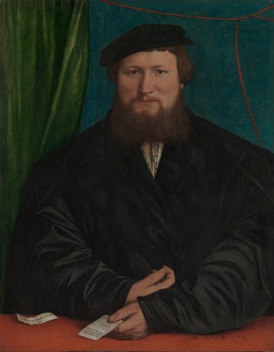 Derick Berck van Keulen, 1536 door Hans Holbein der Jüngere