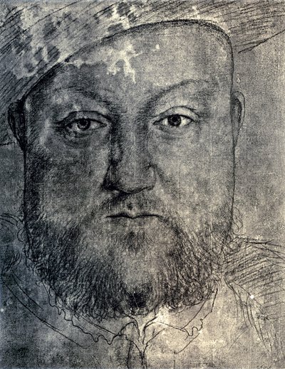 Hendrik VIII, c1540 door Hans Holbein der Jüngere