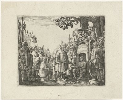 Alexander de Grote en Diogenes door Hans Janssen