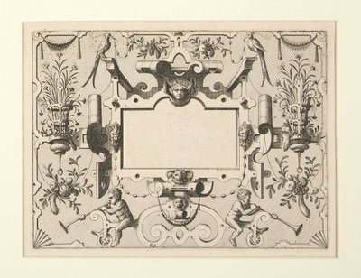 16 Sierlijke cartouche ontwerpen door Hans Vredeman de Vries