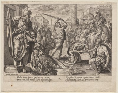 St. Paulus door Hendrick Goltzius