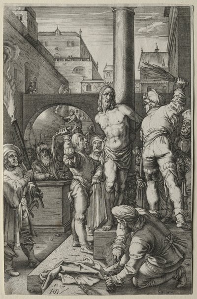 De Passie door Hendrik Goltzius