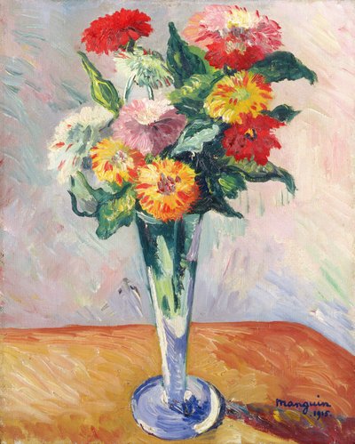 Bloemen door Henri Charles Manguin