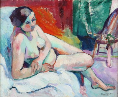 La Gitane in het atelier, 1906 door Henri Charles Manguin