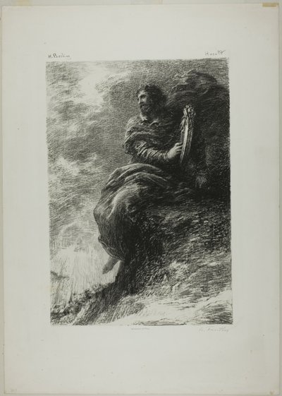 Harold: In de bergen door Ignace Henri Jean Fantin Latour