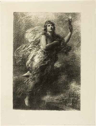 Vrijheid door Ignace Henri Jean Fantin Latour