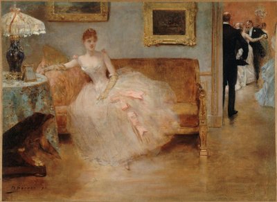 Het bal, 1890 door Henri Gervex