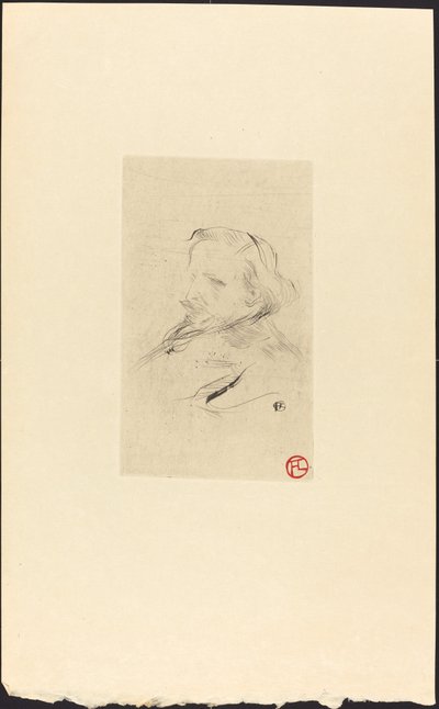 Francis Jourdain door Henri de Toulouse Lautrec