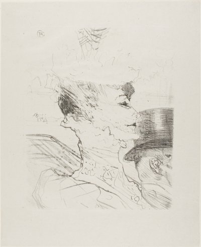 Louise Balthy, uit Treize Lithographies door Henri de Toulouse Lautrec