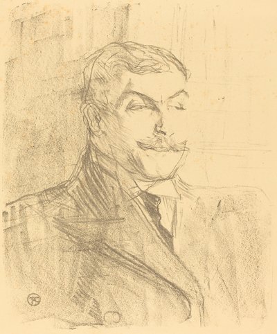 Lucien Guitry door Henri de Toulouse Lautrec