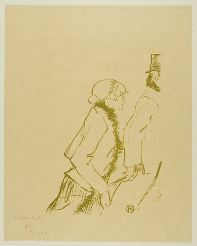 Arme Straatprostituee! door Henri de Toulouse Lautrec