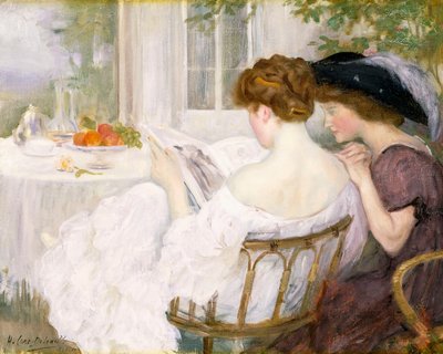 De Brief, 1910 door Henry Caro Delvaille