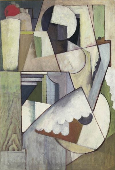 Figuur met Gitaar II, 1914 door Henry Fitch Taylor