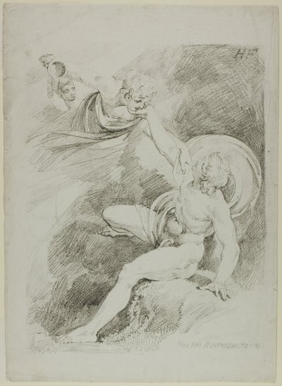 Hemelse Ganymedes door Johann Heinrich Füssli