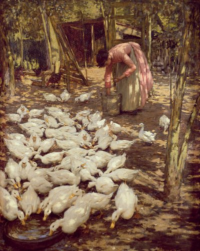 De Kleine Boerderij, 1896 door Henry Herbert La Thangue