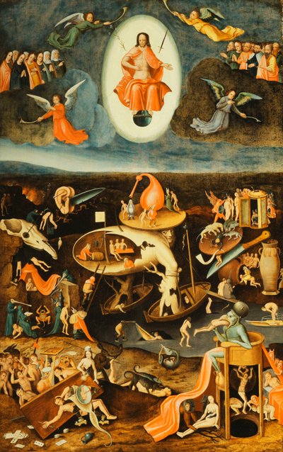 Het laatste oordeel door Hieronymus Bosch