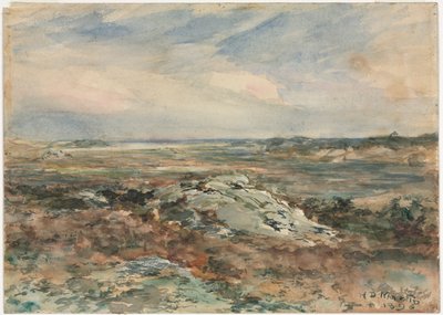 Landschap, 1896 door Homer Dodge Martin