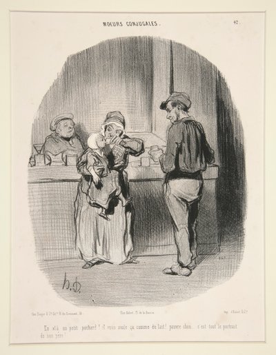 En vl door Honoré Daumier