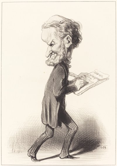 J. Antoine Taschereau door Honoré Daumier