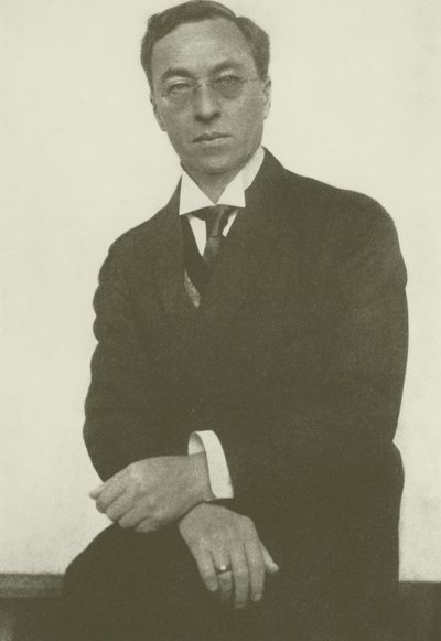 Portret van Wassily Kandinsky door Hugo Erfurth