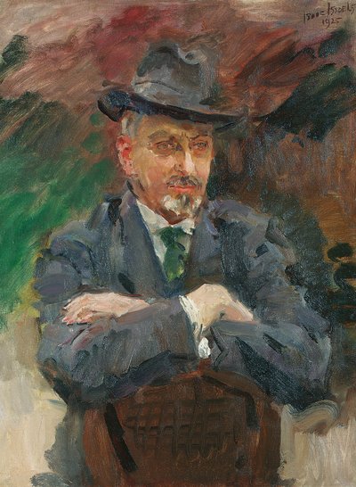 Portret van J. Wolterbeek Muller door Isaac Israels